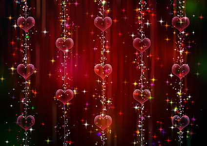 red hearts poster thumbnail