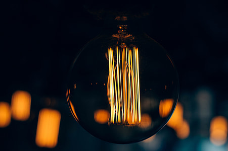 selective focus photography of light bulb thumbnail