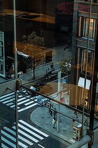 people walking on pathway near building thumbnail