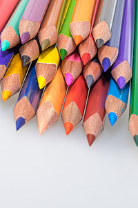 pile of assorted-color pencils thumbnail