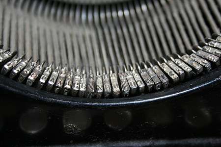 gray stainless steel typewriter part thumbnail