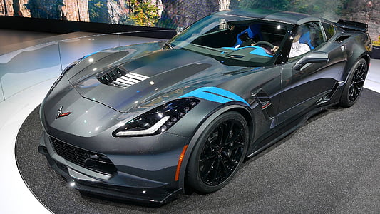 grey Chevrolet Corvette Stingray coupe thumbnail