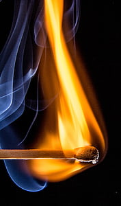 close-up photography of match stick flame thumbnail