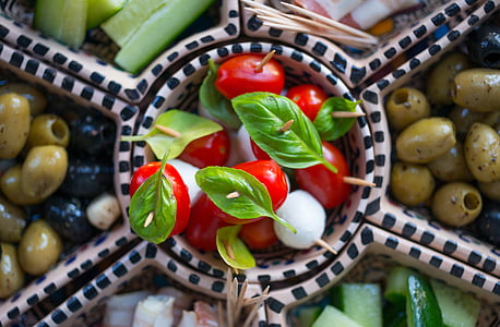 italian, food, olives, tomato, basil, mozarella thumbnail