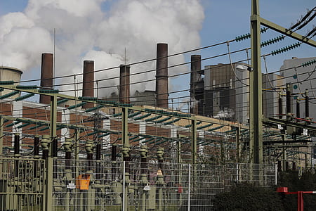 power plant near buildings thumbnail