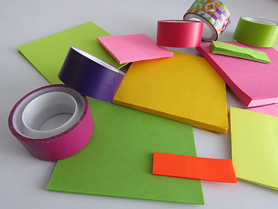 assorted-color papers thumbnail