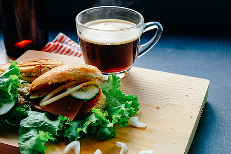 cup of tea with vegetable bun thumbnail