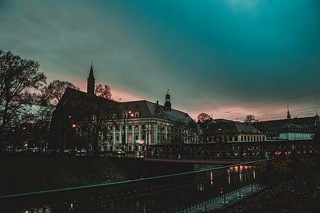 light, city, dawn, water thumbnail