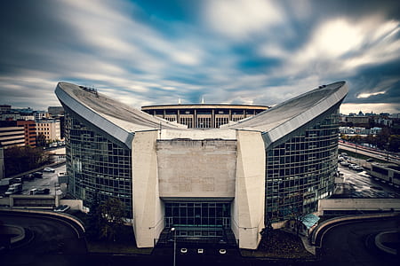 White and Gray Concrete Stadium thumbnail