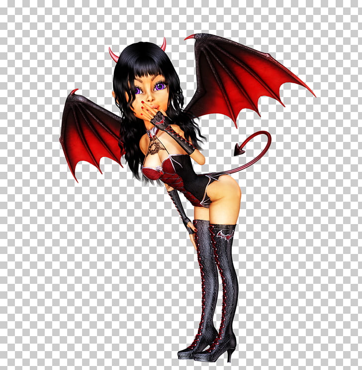 Sexy anime devil girl