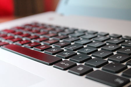 white and black laptop computer thumbnail