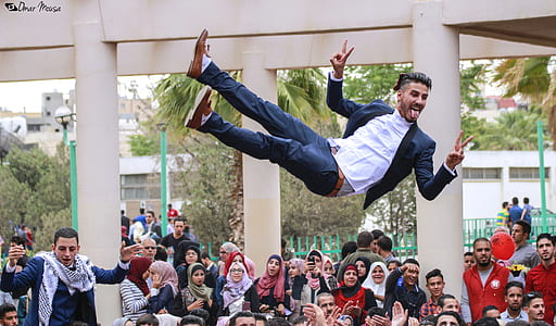 man levitating in midair thumbnail