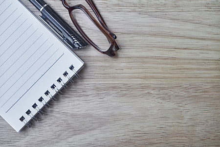 notebook, pen, notes, paper thumbnail