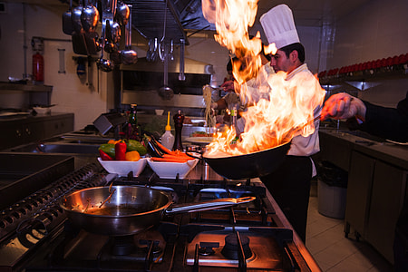 chef cooking in kitchen thumbnail