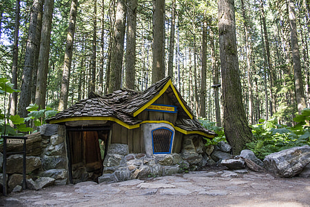 house surrounded by trees thumbnail
