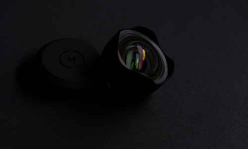 black camera lens thumbnail