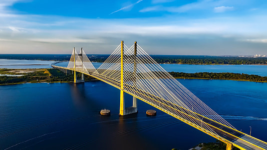Dames Point Bridge in Jacksonville, Florida thumbnail