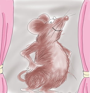 brown mouse painting thumbnail