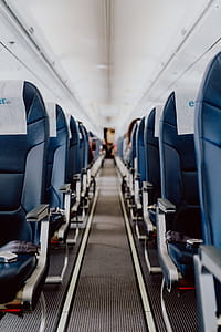Interior of the passenger airplane thumbnail