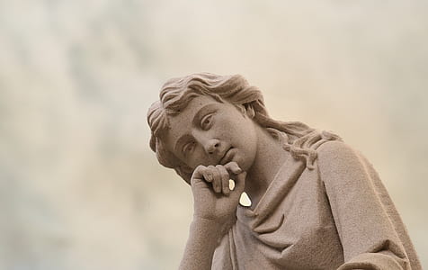female concrete statue thumbnail