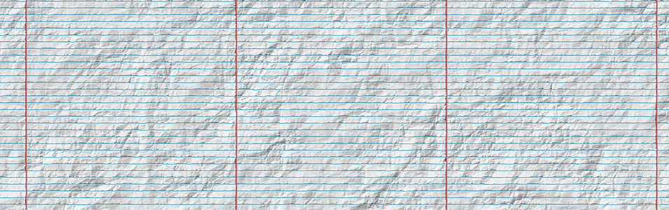 white, composition, paper, banner, header, lined paper thumbnail