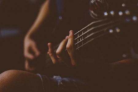 Closeup Playing Guitar thumbnail