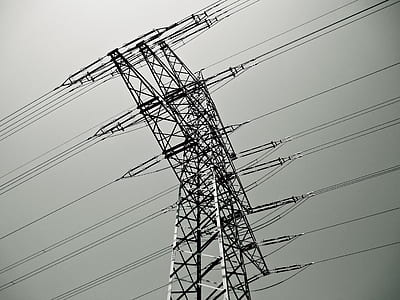 low-angle photo of transmission tower thumbnail