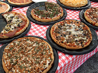 assorted pizzas thumbnail