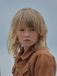 girl in brown corduroy button-up shirt thumbnail