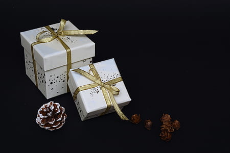 two white gift boxes thumbnail