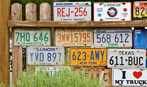 License Plate, Car Shield thumbnail