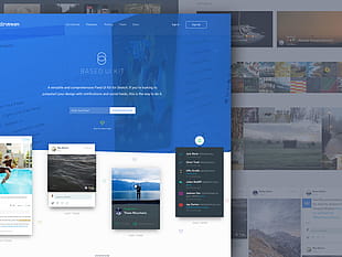 Based UI Kit for Activity Streams sketch file sketch file