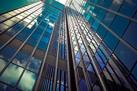 blue, building, construction, glass thumbnail