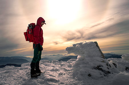 man standing on ice thumbnail