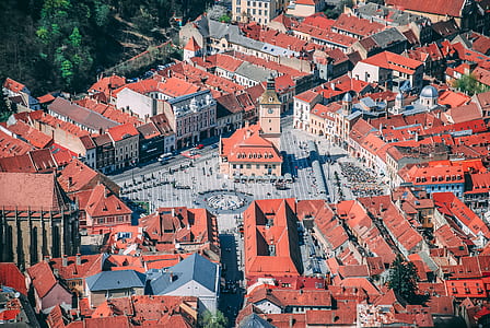 aerial photography of concrete village during daytime thumbnail
