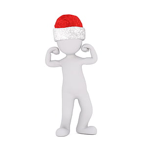 red and white Santa hat illuistration thumbnail