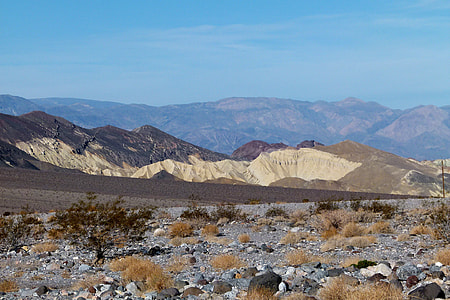 Zabriskie point at Death Valley National Park, Nevada thumbnail