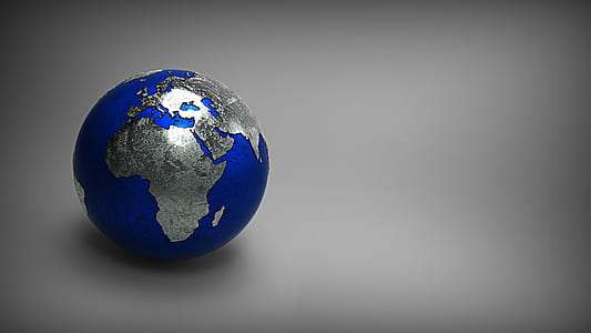 blue earth globe thumbnail