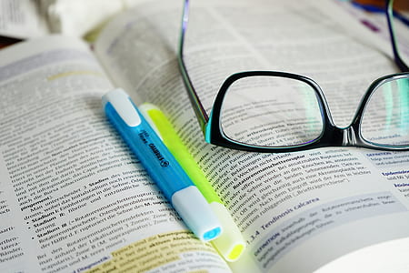 eyeglasses on book page thumbnail