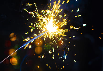 Close-Up Photo of Sparkler thumbnail