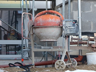 turned-off concrete mixer thumbnail