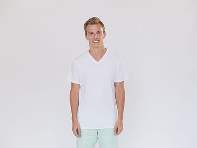 White Tshirt Template Photo thumbnail
