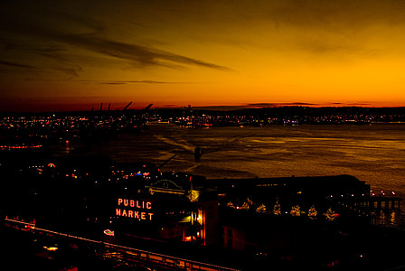 top, view, photo, city thumbnail