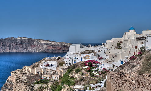 Fira, Santorini, Greece at daytime thumbnail