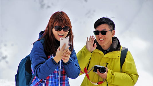 two woman wearing jackets thumbnail