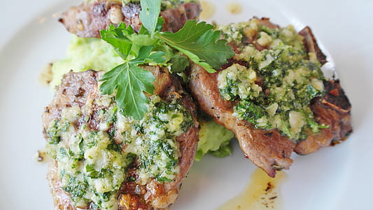 meat dish with dressing on top thumbnail