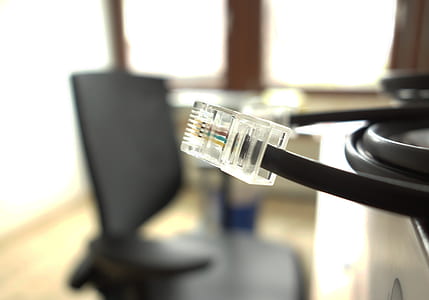 RJ 15 on black cable thumbnail