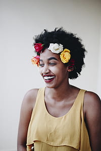 woman wearing yellow tank top thumbnail