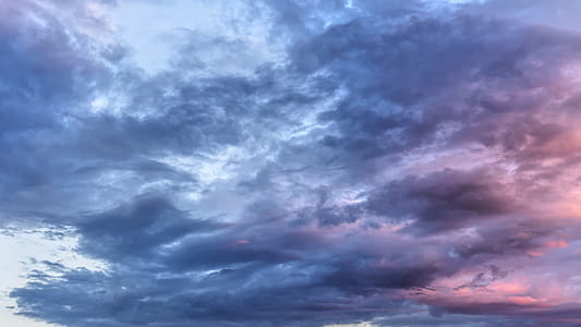 Scenic View of Clouds During Dawn thumbnail