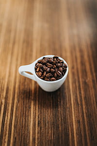 coffee beans on white cup thumbnail
